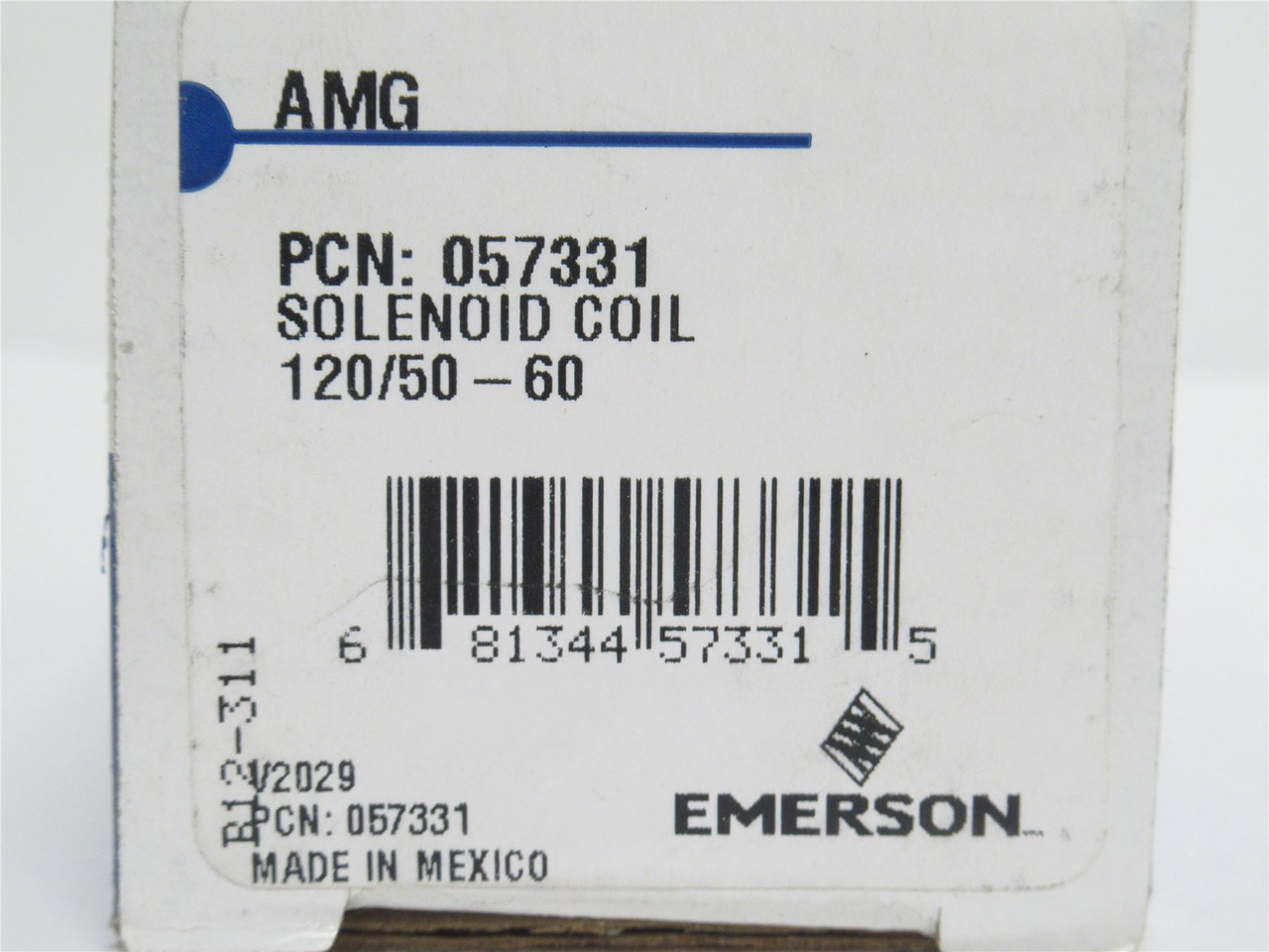 Emerson 057331_; Solenoid Coil; 120VAC; 12 Watts
