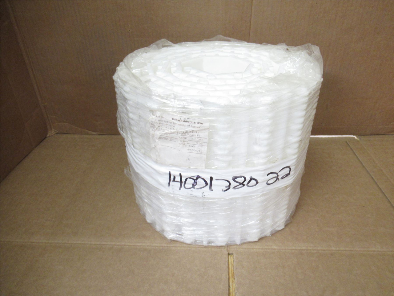 Habasit M5010; Flat Top Belt 9.6" Wide; 9.6' Long