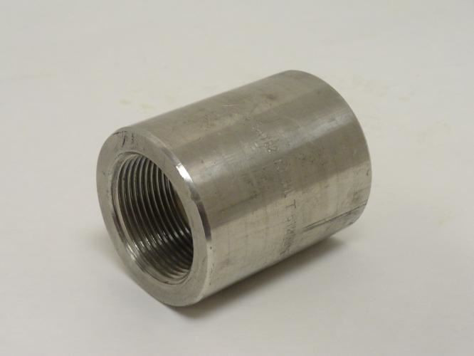 Industry-Std 1LVN4; Pipe Coupler; SS-316; 1-1/4NPT; Class: 3000