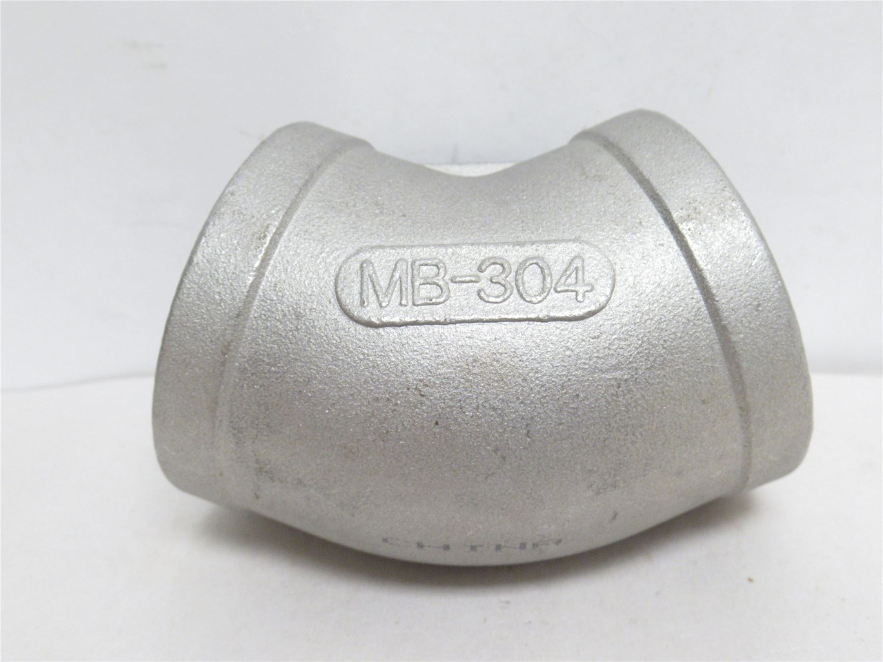 Industry-Std 1LTB8; Pipe Elbow; SS-304; 1-1/4NPT; Class: 150