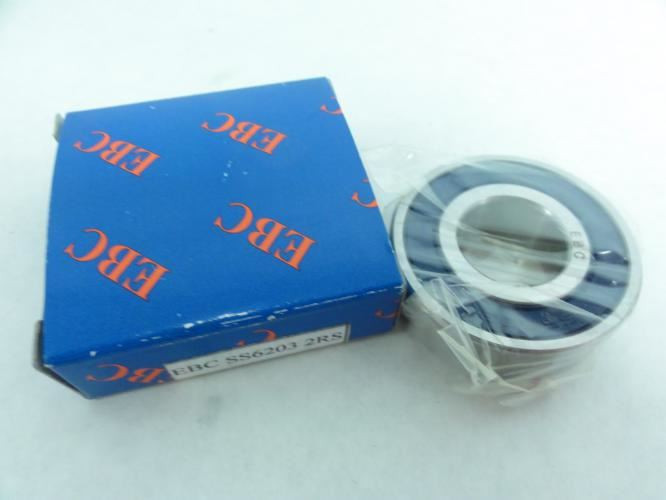 EBC SS6203-2RS; Ball Bearing; 17mm ID; 40mm OD; 12mm W