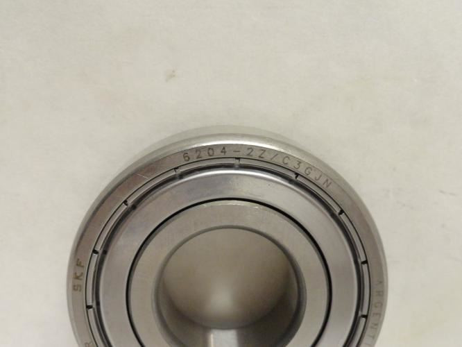 SKF 6204 2ZJEM; Ball Bearing 20mm ID x 47mm OD x 14mm Wide
