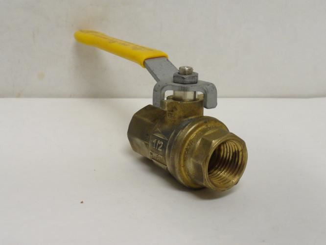 Industry-Std 5MU29; Bronze Inline Ball Valve; 1/2FNPT; 600CWP