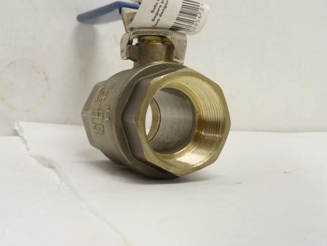 ProFitter 4205171; Lead-Free Forged Brass Ball Valve; 1-1/4FNPT