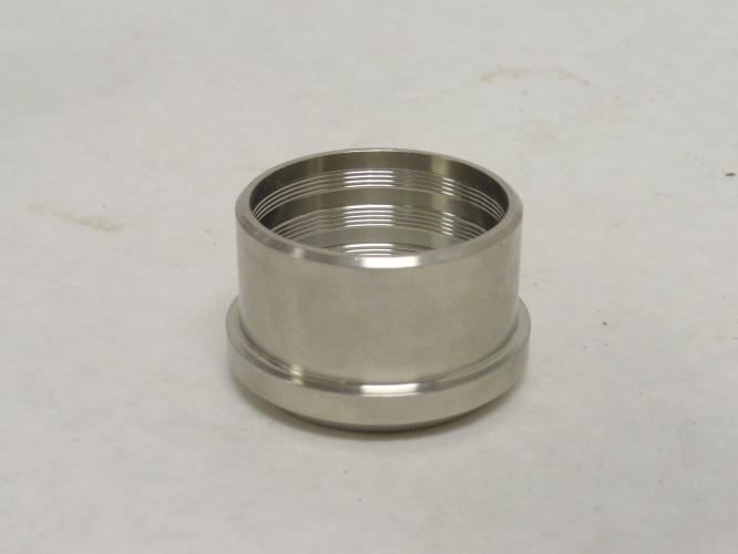 MFG- 14A6-150; Plain Bevel Seat Ferrule; SS-304; 1-1/2"