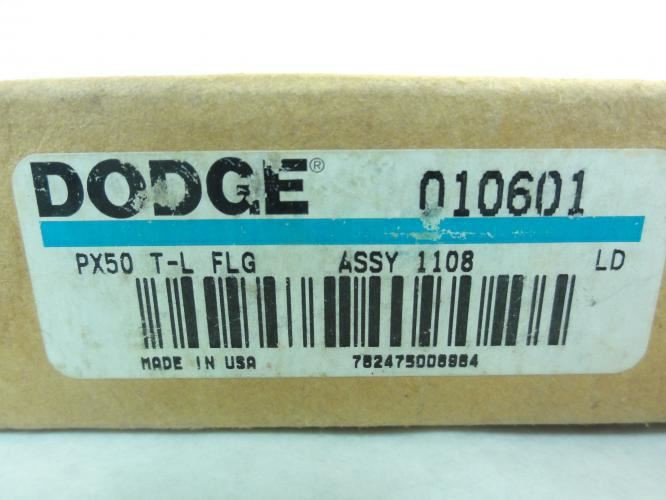 Dodge 10601; Tire Coupling Flange Assembly PX50 T-L FLG