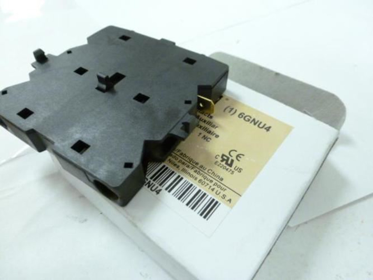 Dayton 6GNU4; Auxiliary Contact; 10A 600V Dayton 6GNU4; Auxiliary Contact; 10A 600V