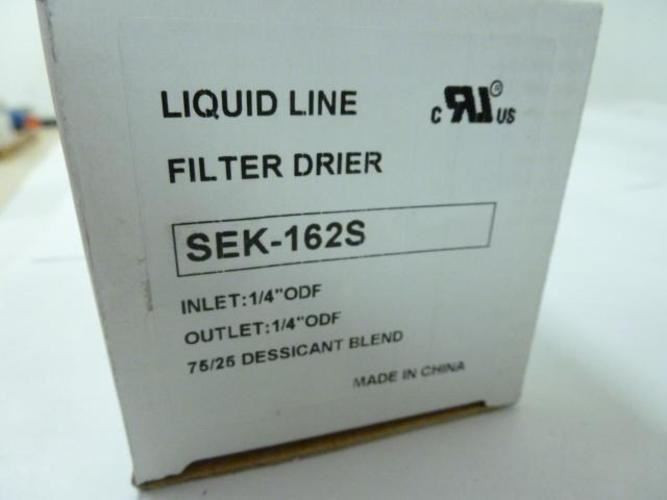 MFG- 6AWY8; Steel Fillter Dryer; 75/25; 1/4 In ; SEK-162S