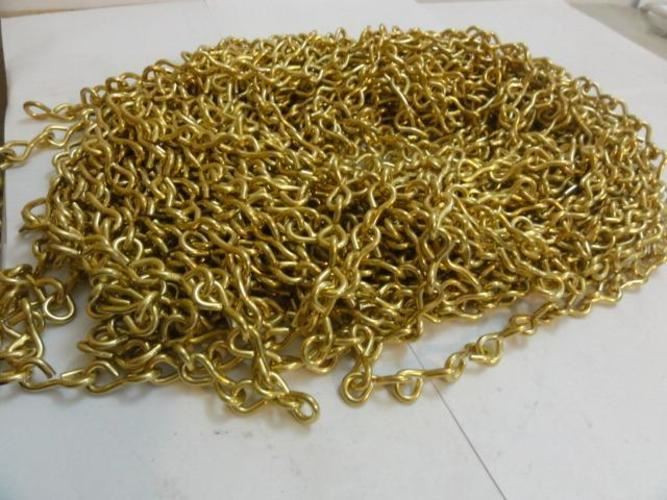 MFG- MDL-Unkn40461; Golden chain; 3/4" Pitch; 56 Ft. Length