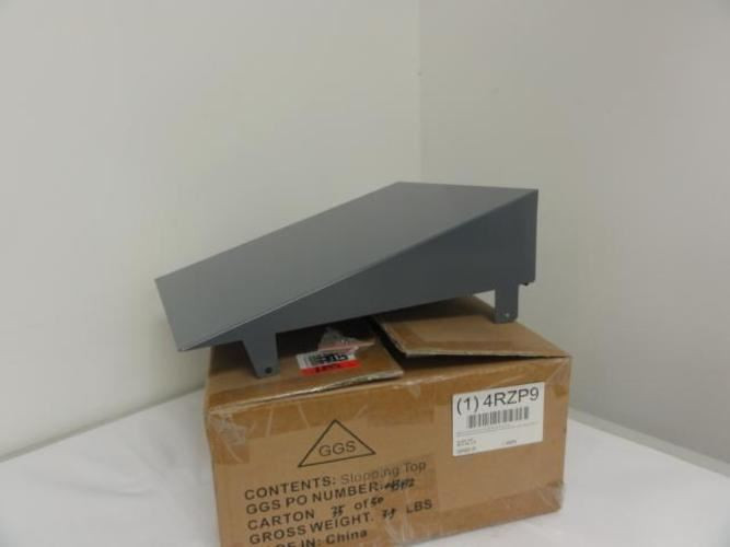 Dayton 4RZP9; Slope Top Kit; 1 Frame; W 12; D 15; Gray