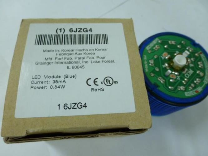 MFG- 6JZG4; Tower Light LED Module; 24VDC; 60mm; Blue