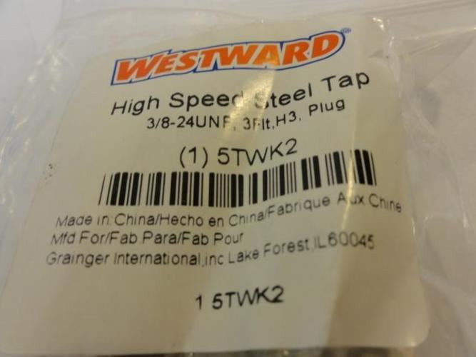 Westward 5TWK2; Lot-3; Tap; UNF 3/8-24; 3 Flute