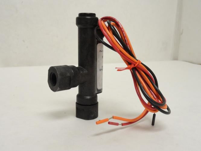 Gems FS-4; Plastic Piston Flow Switch 166429; 0.5GPM; SPST