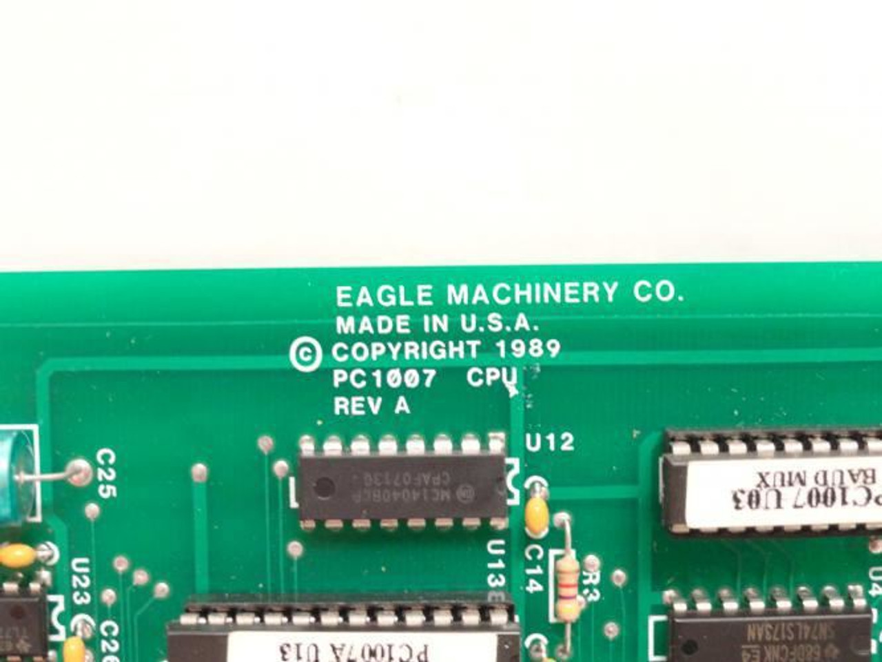 Eagle Machinery Inc PC1007; PC CPU Board