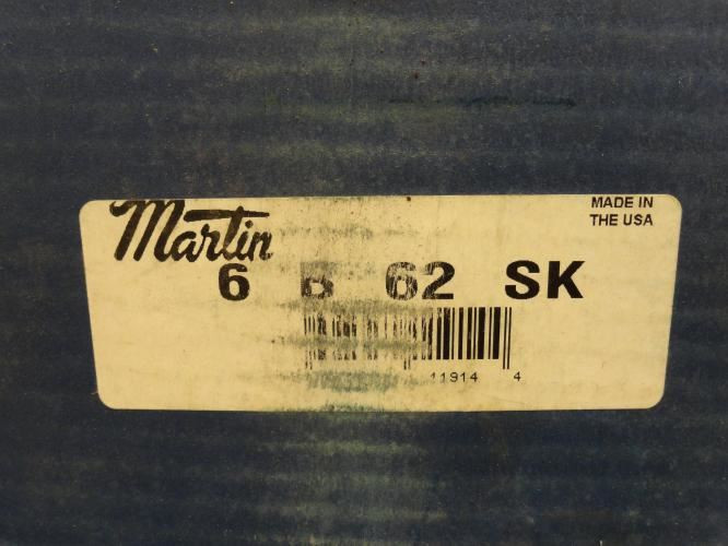 Martin 6B 62 SK; Bushed V-Belt Pulley; 6Gr; Section Size: A/B