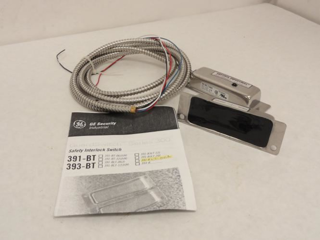 GE Security 391-BLT-06A; Sentrol Safety Interlock Switch
