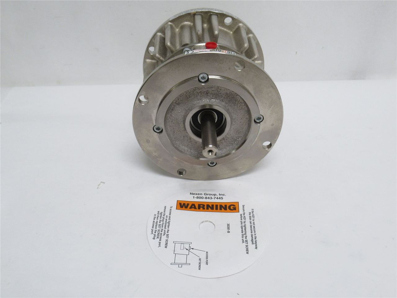 Nexen 801491; Air Motor/Foot Mount Clutch-Brake; 1800RPM
