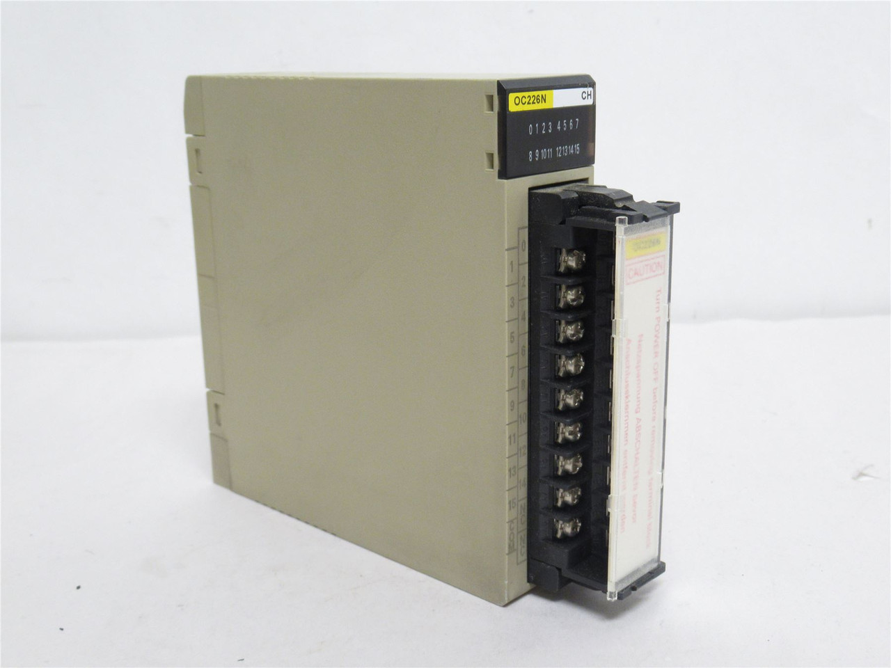 Omron C200H-OC226N; Output Unit; 250VAC; 30VDC; 16-Point