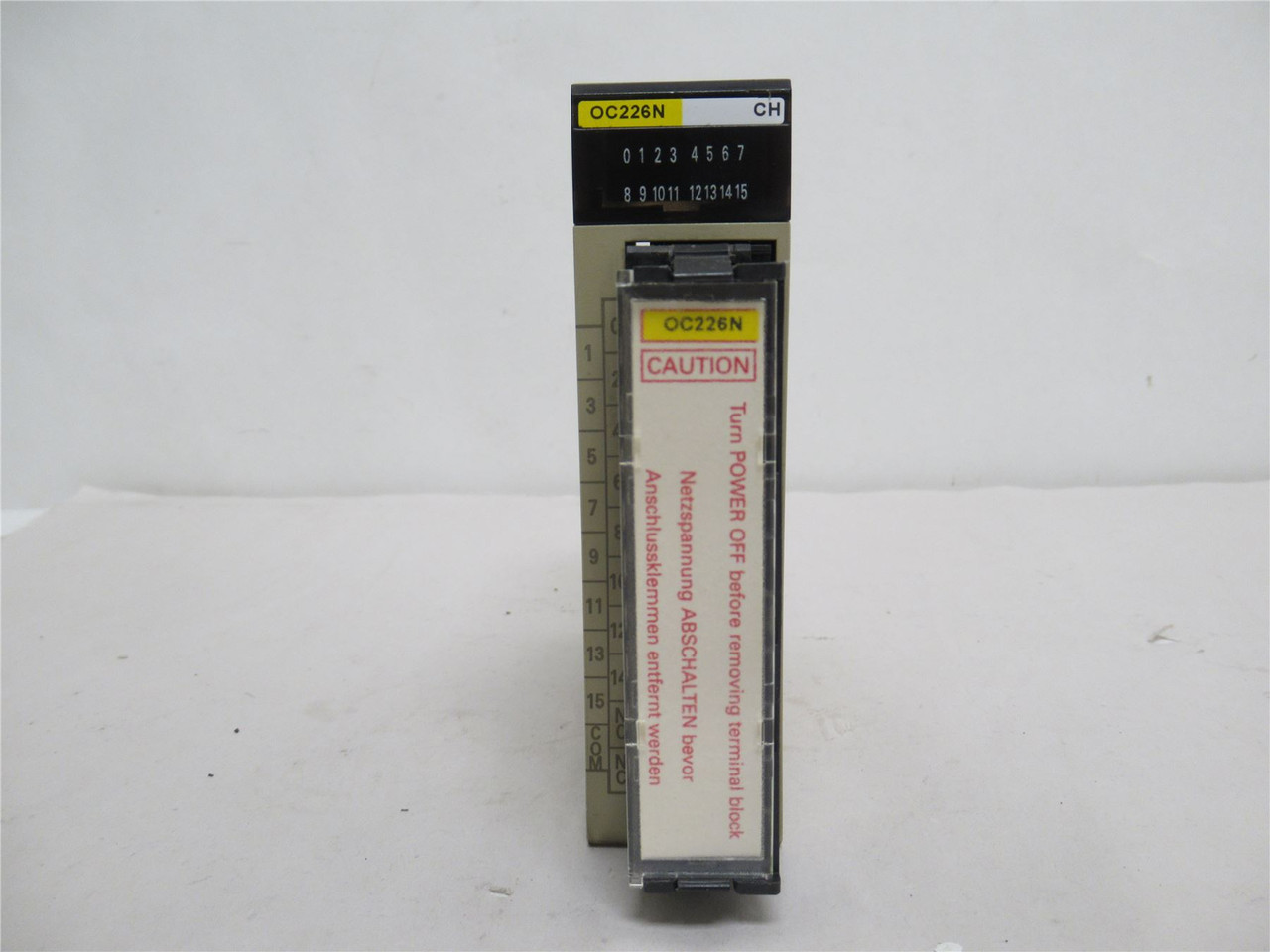 Omron C200H-OC226N; Output Unit; 250VAC; 30VDC; 16-Point