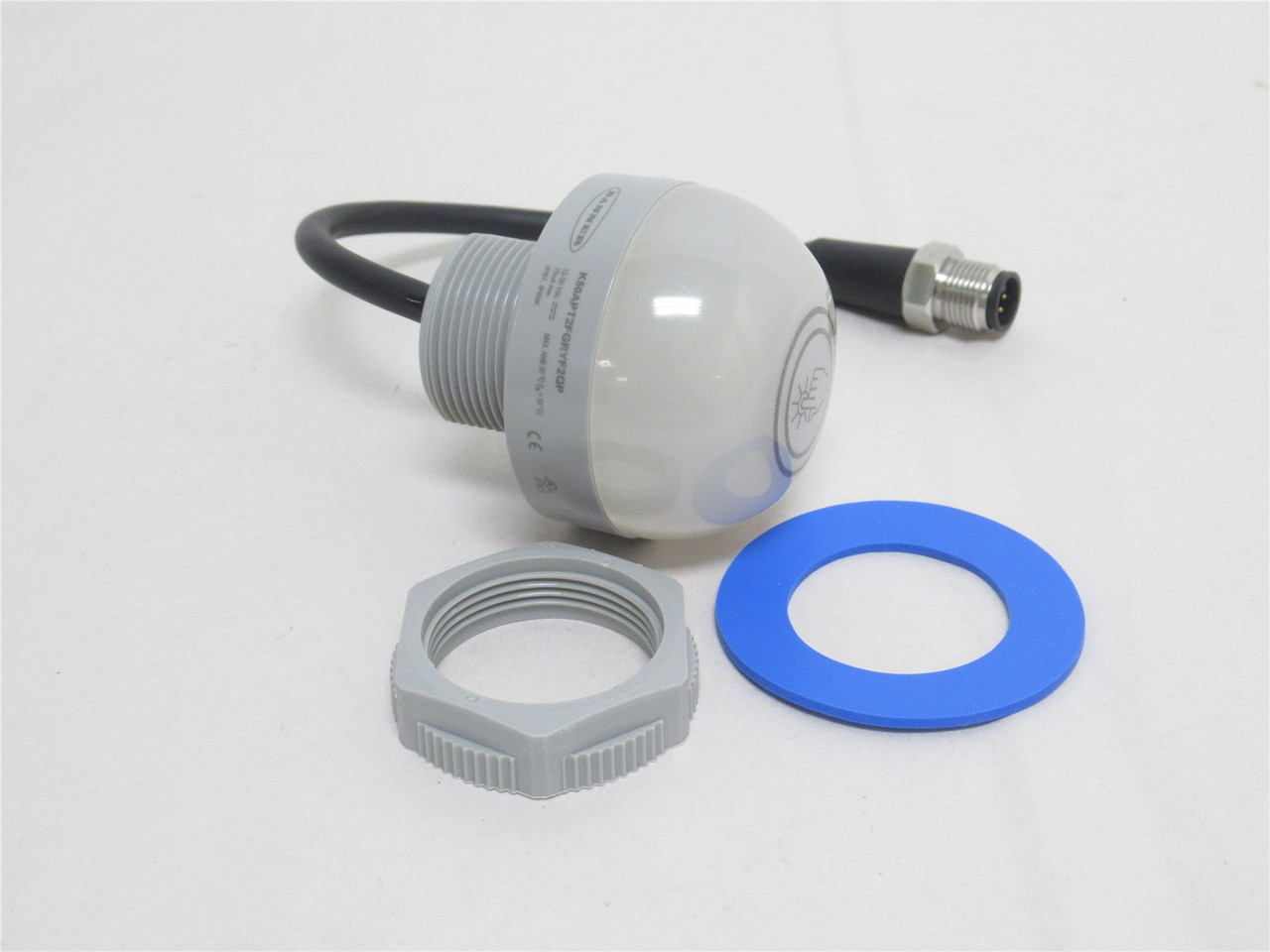 Banner K50APT2FGRYF2QP; Pick-to-Light Touch Button; 12-30VDC