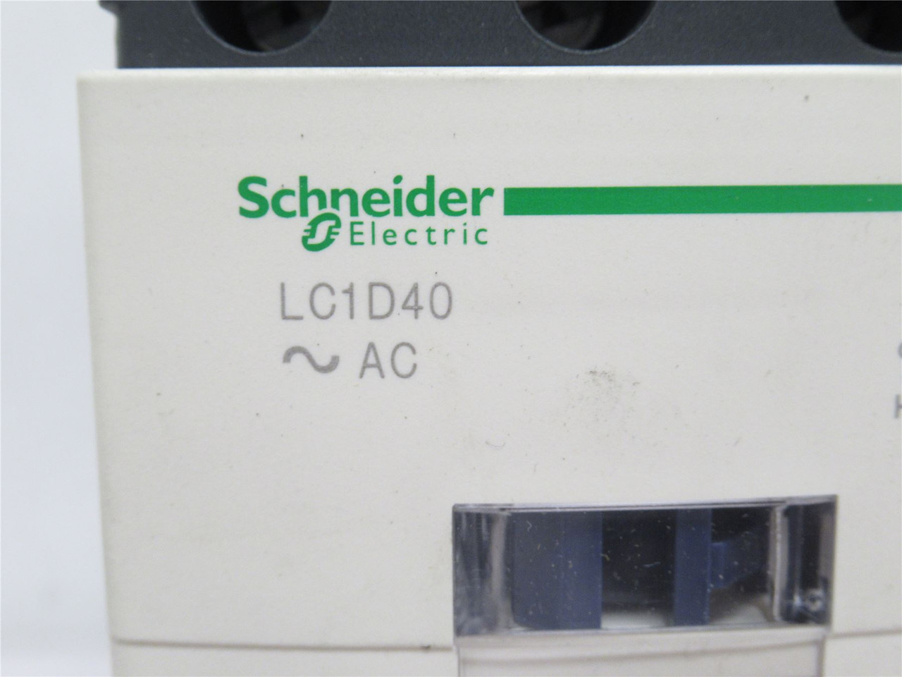 Schneider LC1D40B7; Contactor; 40A; 3P; 600VAC; Coil: 24VAC