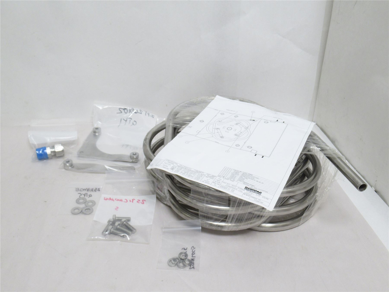 Cryovac K3072205; Retrofit Coil Kit; SS-304; STM; 3072