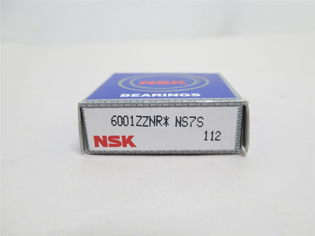 NSK 6001ZZ; Ball Bearing; 12mmID x 28mmOD x 8mm Width