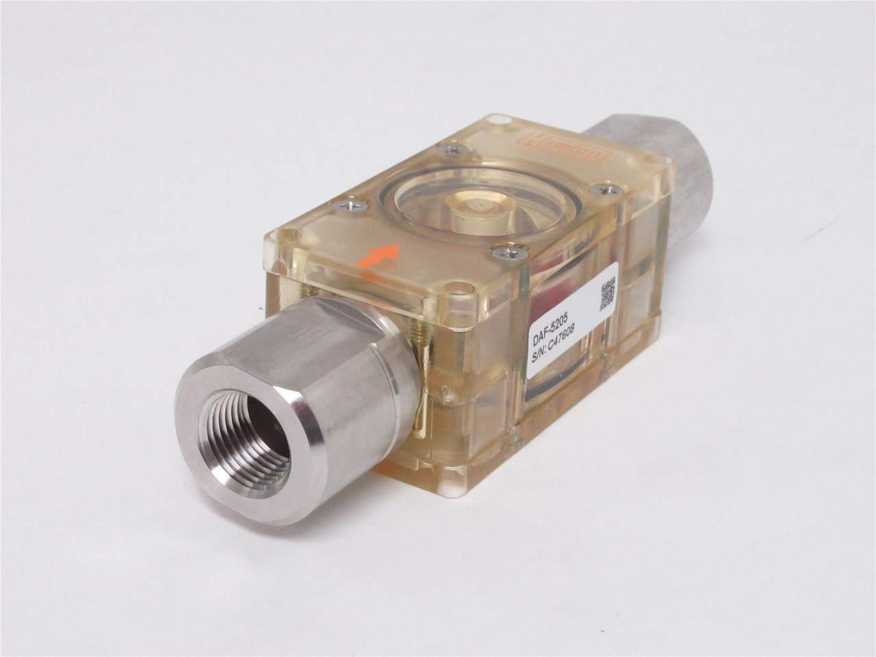 Kobold DAF-5205; Paddle Wheel Flow Indicator; 1/2"NPT; 145PSI