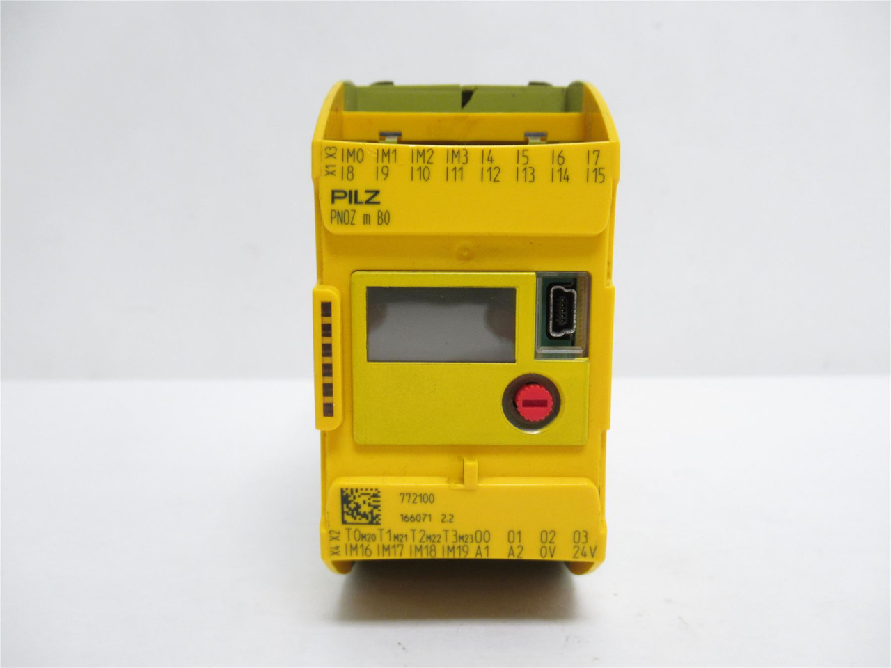 Pilz PNOZ M BO; I/O Controller Base Unit 772100; 24VDC; 12 In
