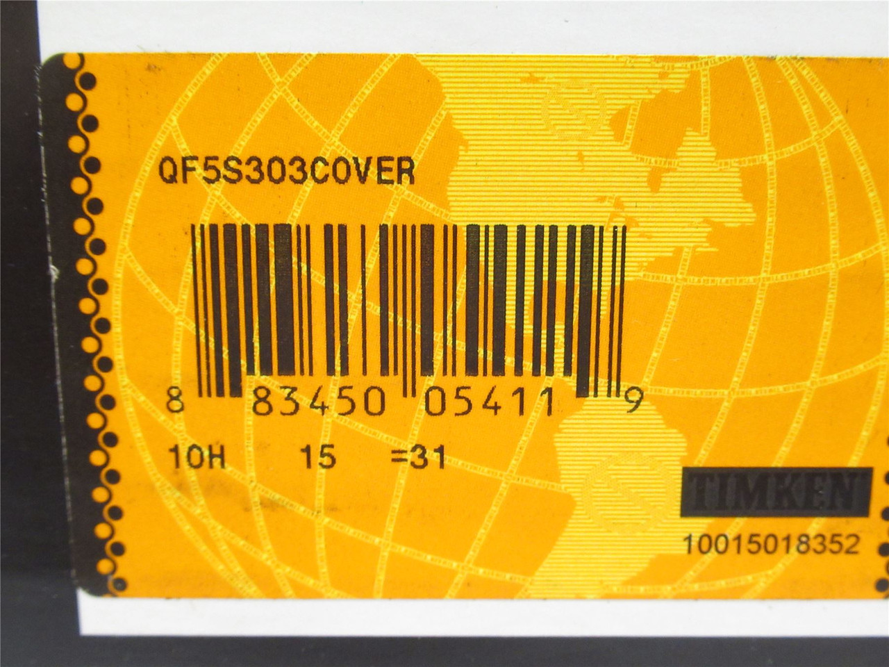 Timken QF5 S303 COVER; Solid Coupling Cover ; SS; Size: 5