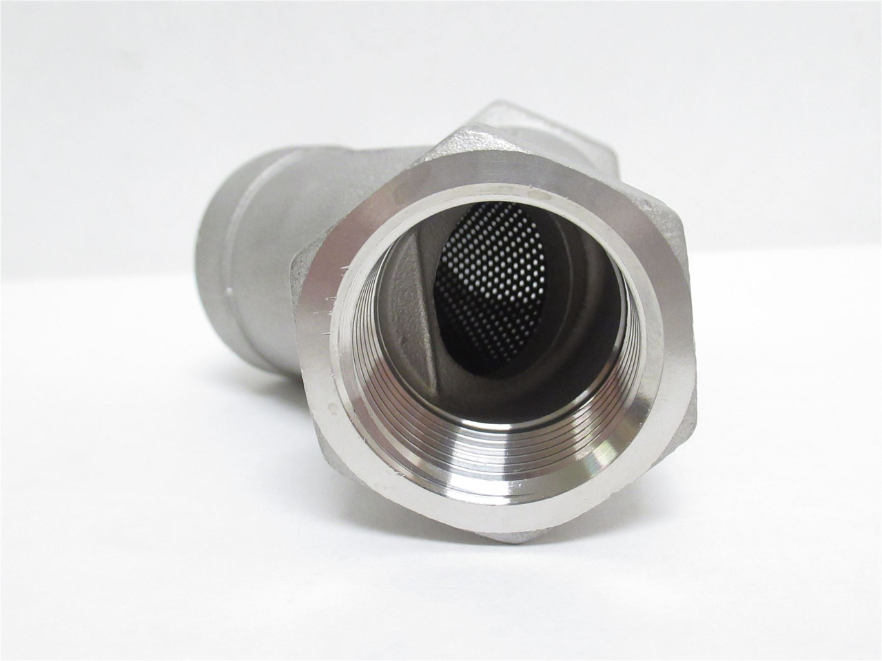 Industry-Std 20XM20; Wye Strainer; SS; 1NPT