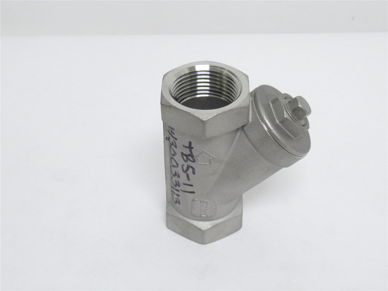 Industry-Std 20XM20; Wye Strainer; SS; 1NPT