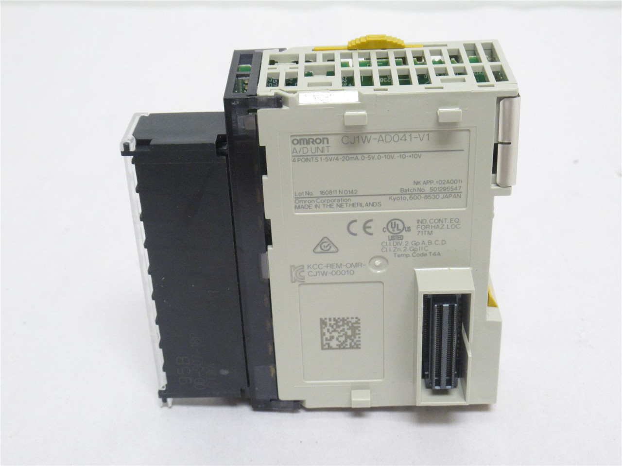 Omron CJ1W-AD041-V1; Analog Input Expansion Unit 1-5V; 4-20mA