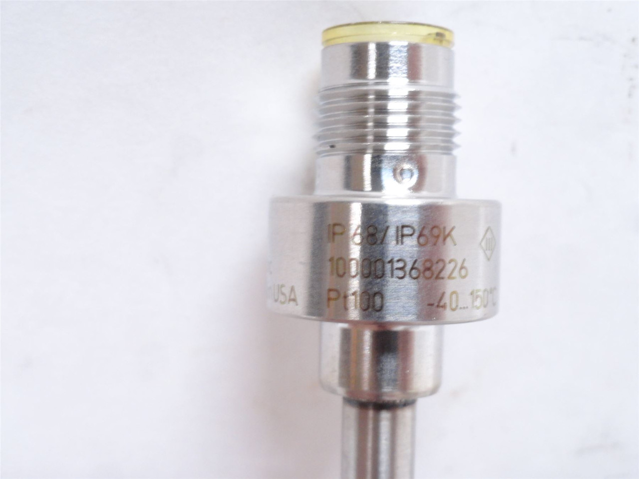 ifm TT7281; Temp Probe Sensor PT100; 1/4"OD x 2.5" Long