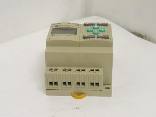 Omron ZEN10C1DTDV2; Logic Module W/Display; 24VDC; 0.5A