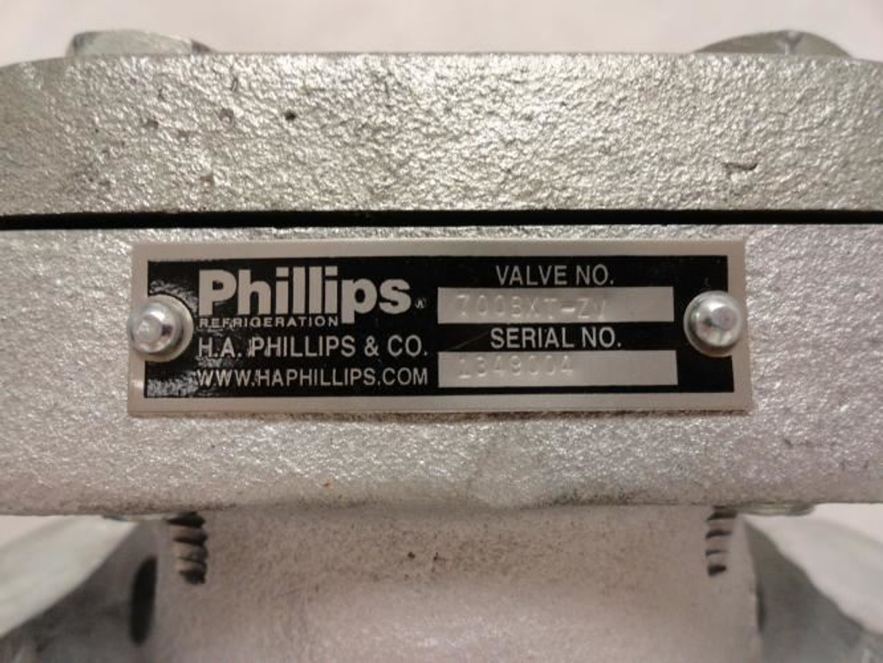 Phillips 700BXT-ZV; Check Valve