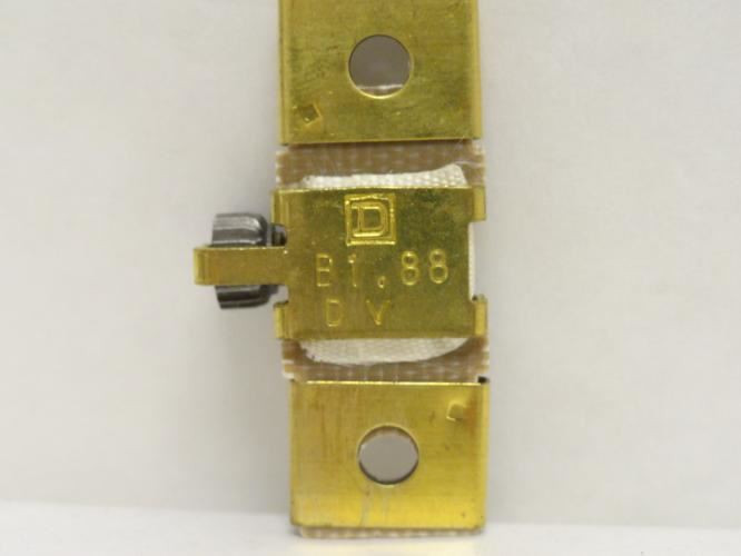 Square D B1.88; Thermal Overload Unit; Series: B