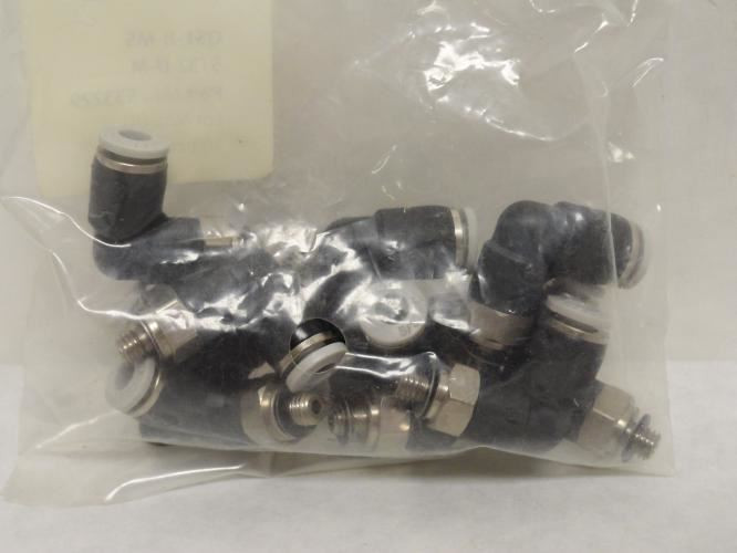 Festo QSL-H-M5-5/32-U-M; Bag-10 L-Fitting 533229; 5/32"Tube xM5