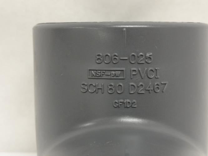 Spears 806-025; PVC Elbow; 90Deg; Sch: 80; 2-1/2"; Socket