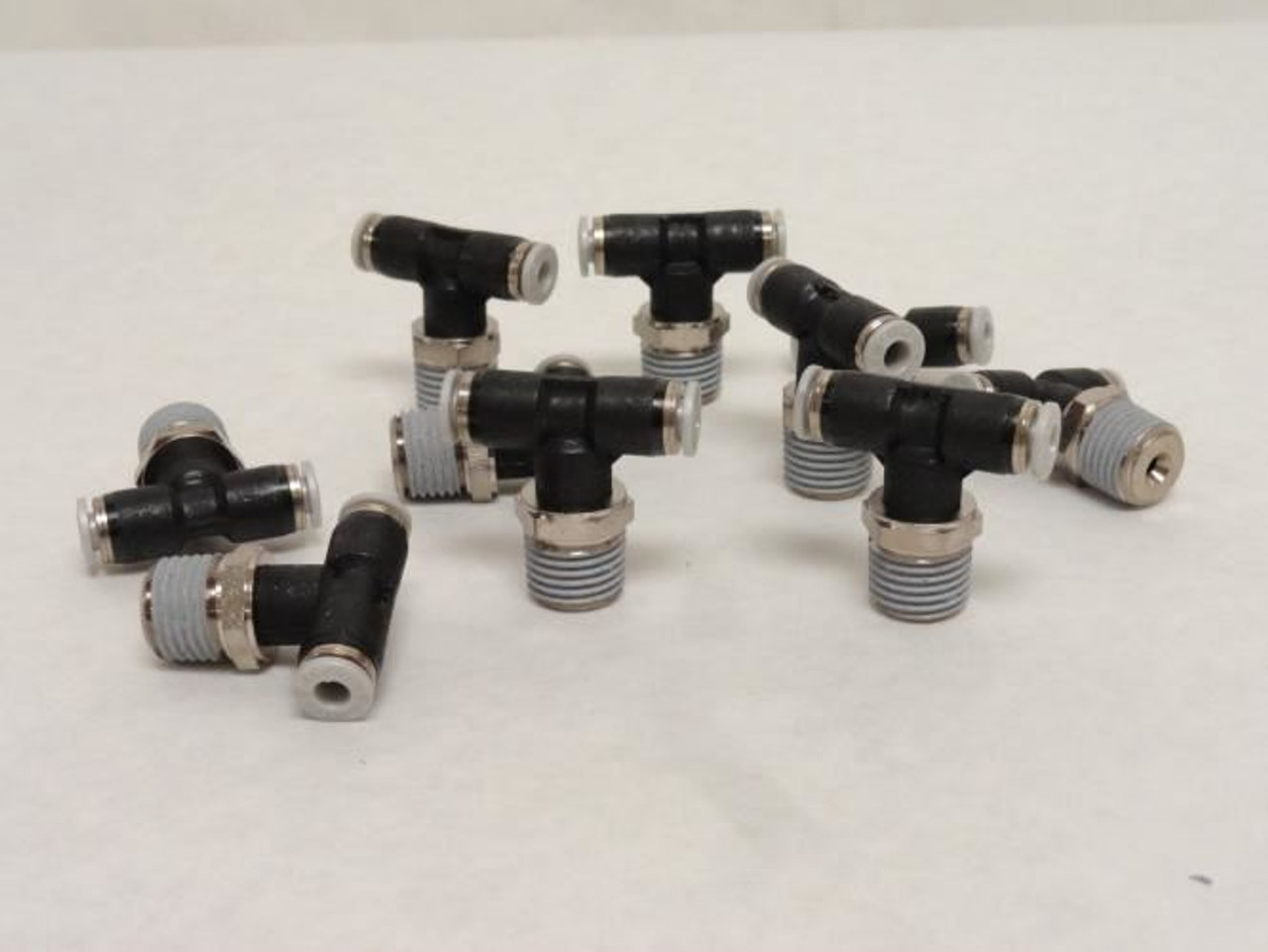 Festo QST-1/4-5/32-U; Lot-10; T-Fitting 153695; 5/32" x 1/4 NPT