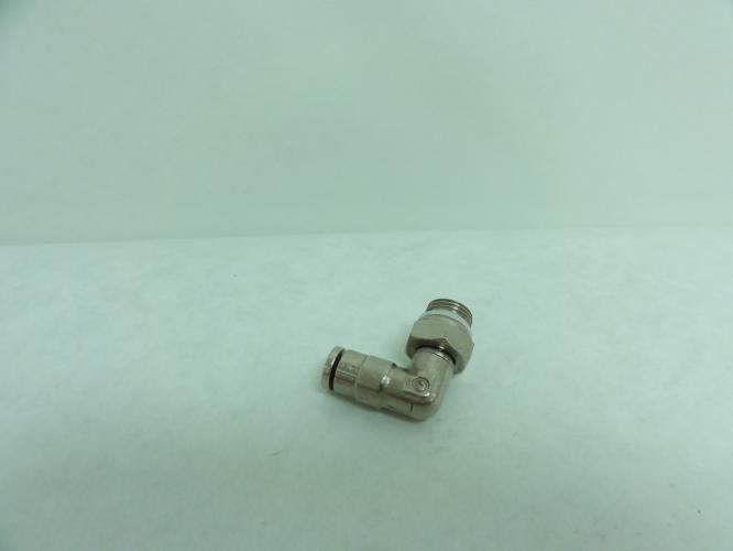 Norgren 124470118; Swivel Elbow; 90DEG; 1/8" NPT x 1/8" Tube