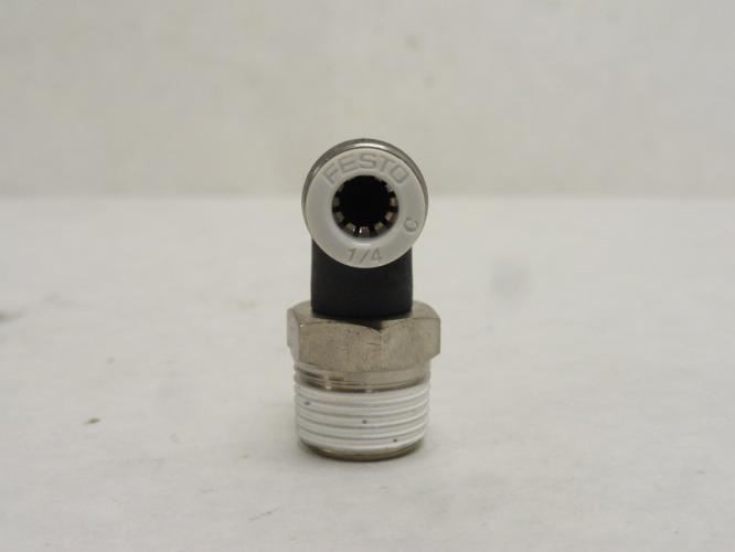 Festo QSL-H-3/8-1/4-U-M; Bag-5 L-Fitting 533241; 1/4"Tube xR3/8