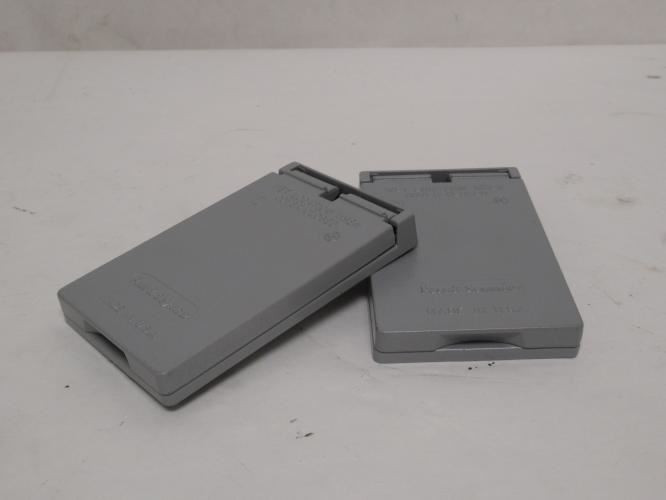 Pass&Seymour CA725-G; Lot-2; Single Receptacle Cover; Cast Zinc