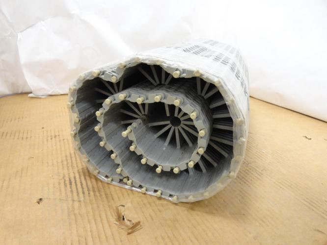 Habasit M2520; Straight Modular Belt; Flat Top; 17.74" W x 4' L