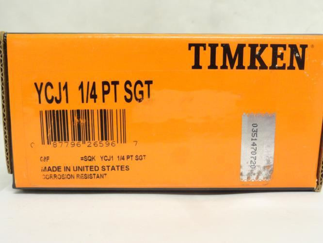 Timken YAS1 1/4 PT SGT; Flange Bearing 1-1/4"ID; 4-Bolt