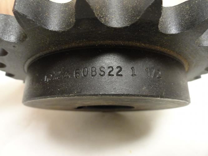 Martin 60BS22 1-1/2; Sprocket # 60; 22Teeth; 1-1/2"ID