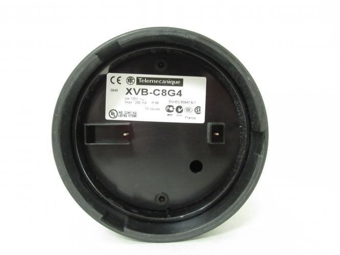 Telemecanique XVB-C8G4; Red Strobe Unit; 120V; 290mA; Red