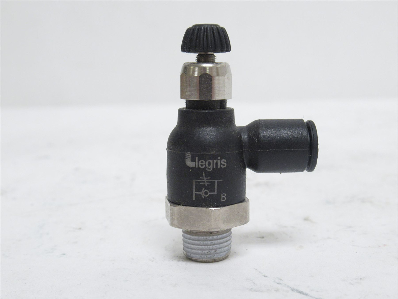 Legris 7065 56 11; Air Flow Control Valve 1/4" Tube x 1/8NPT