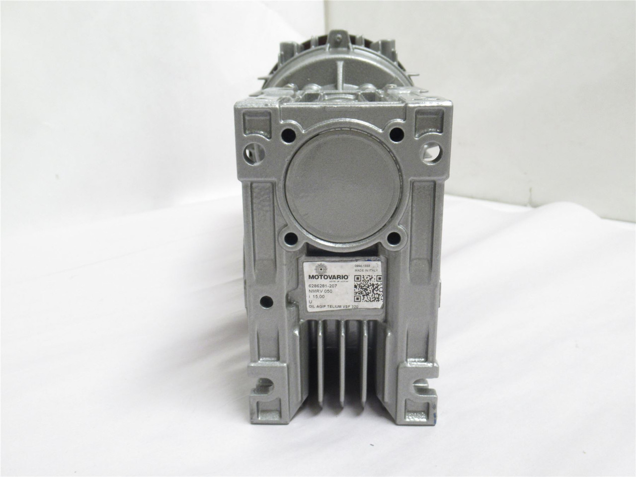 Motovario NMRV 050; AC Gearmotor; 15:1 Ratio; 1.1kW; 165/460V