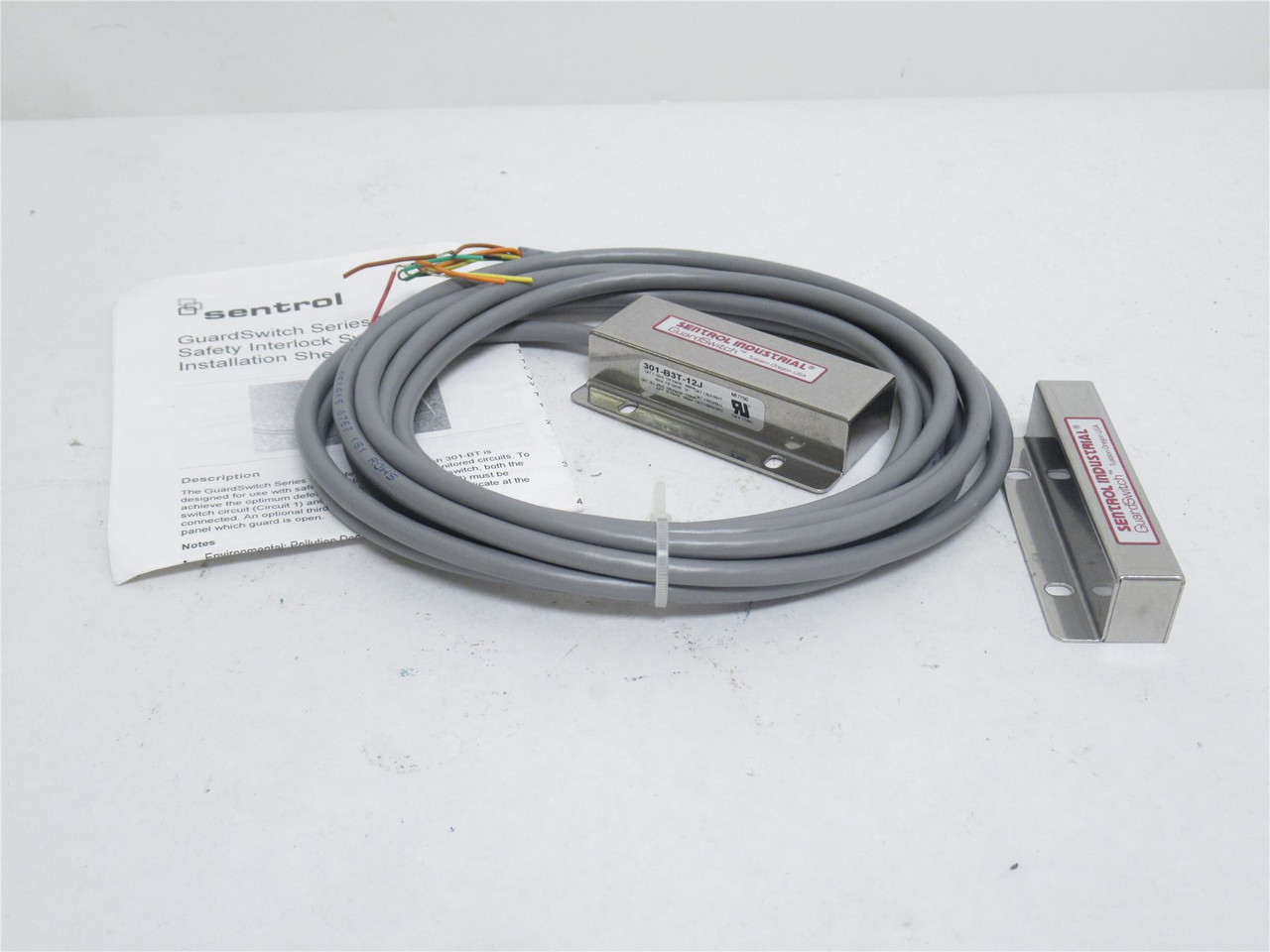 Edwards 301-B3T-12J; Sentrol Safety Switch; SS; 125VAC/DC